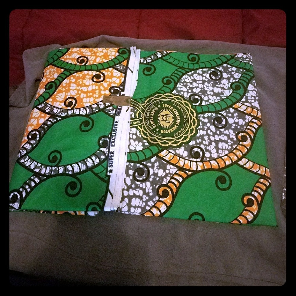 Mothers day deal. 5 yards African fabric